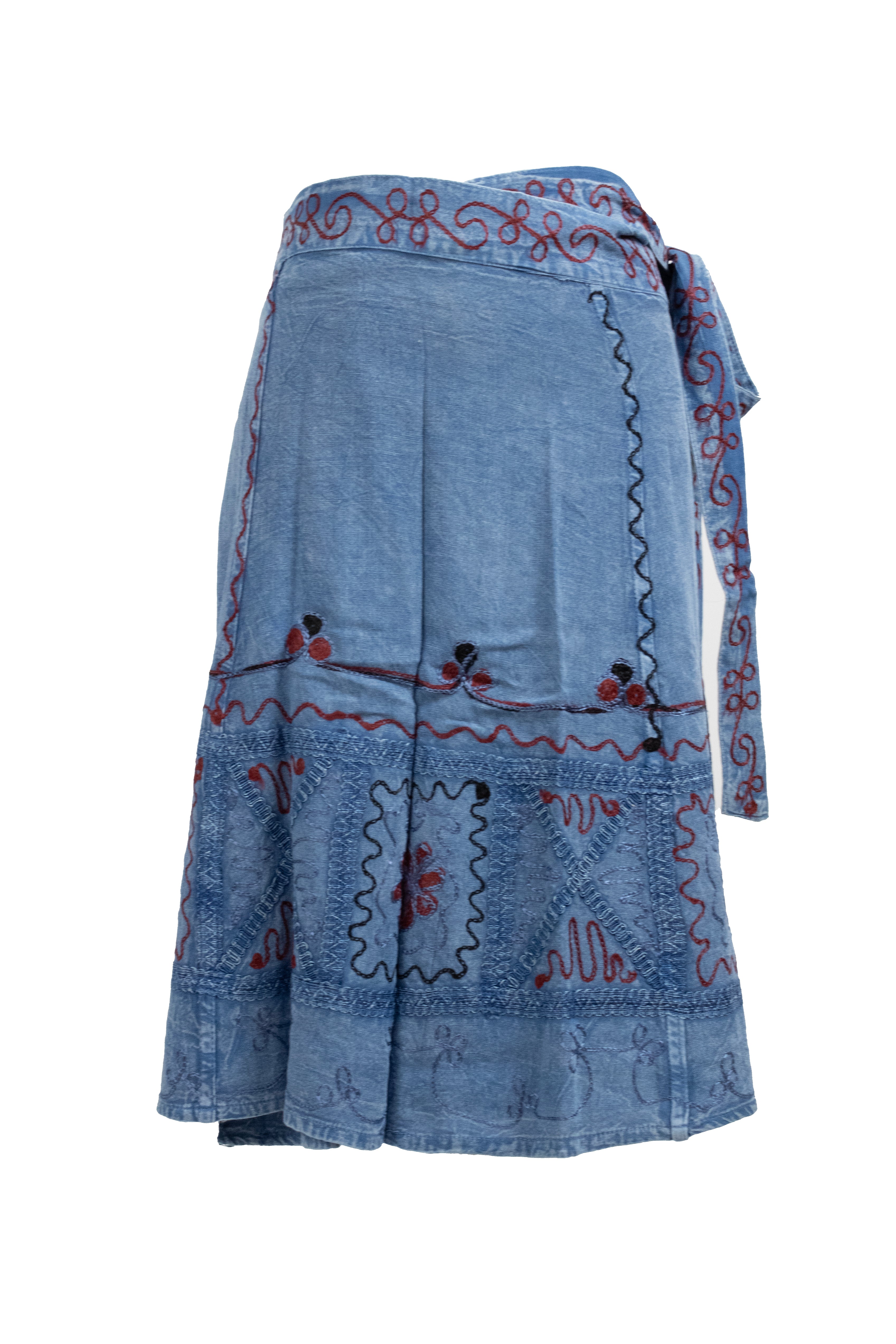 Boho Breeze Wrap Skirt