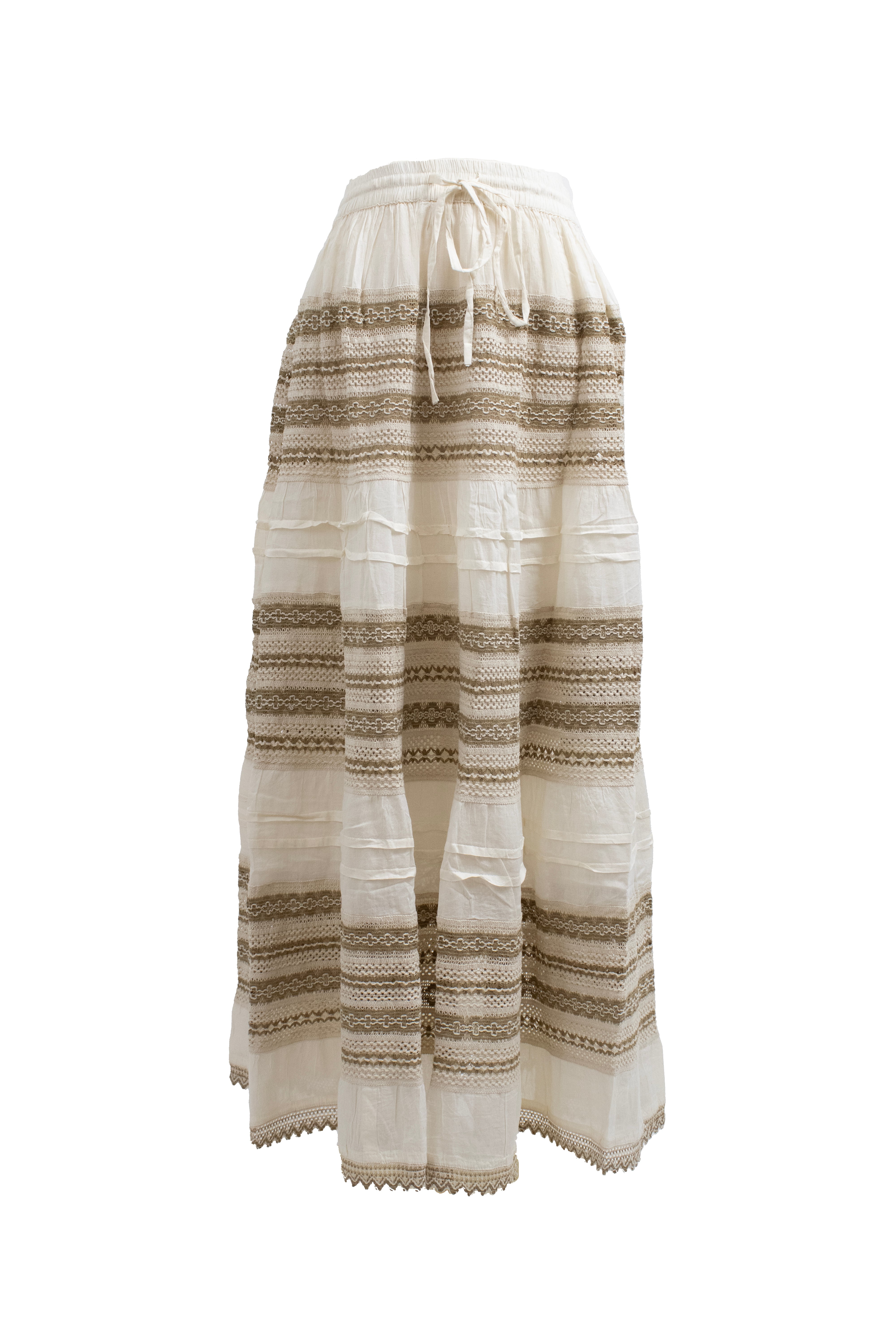 Sand Dune Cotton Skirt