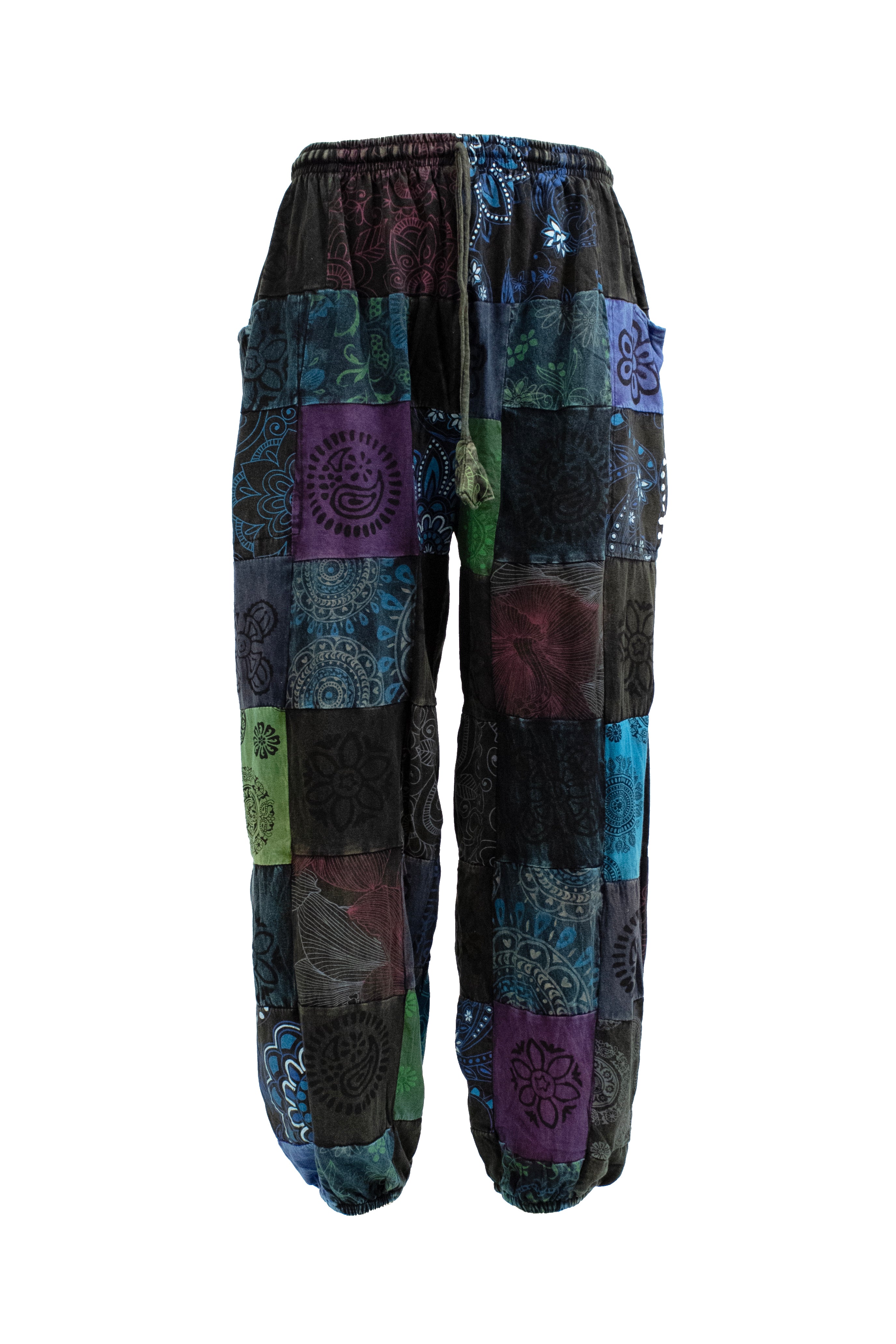 Boho Patchwork Lounge Pants