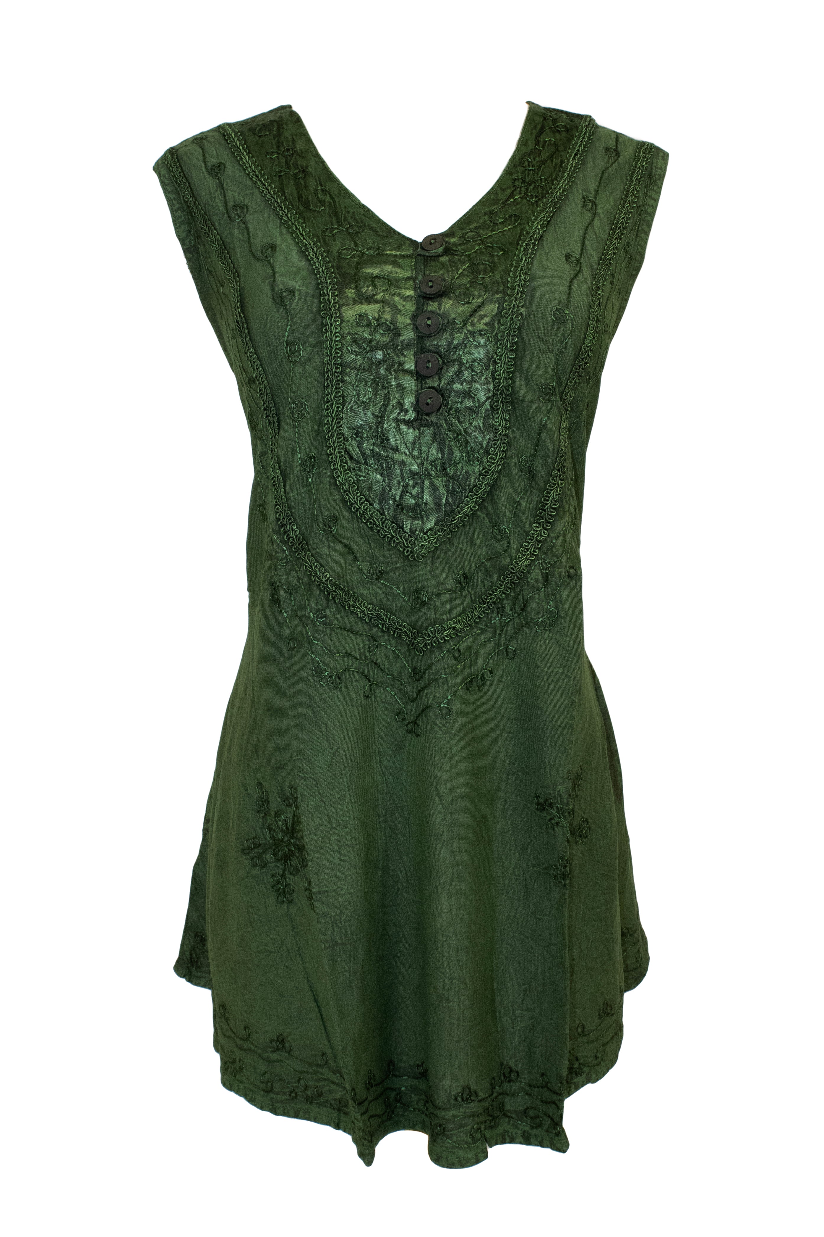 Embroidered Boho Tuni